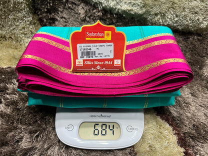 Pure Mysore Silk Saree.