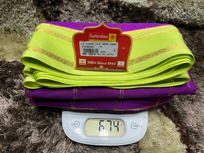 Pure Mysore Silk Saree.