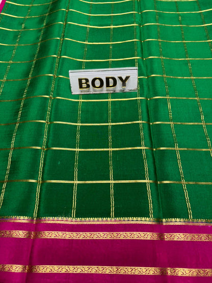 Pure Mysore Silk Saree.