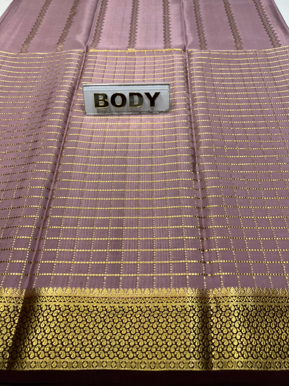 Pure Mysore Silk Saree.