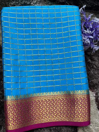 Pure Mysore Silk Saree.