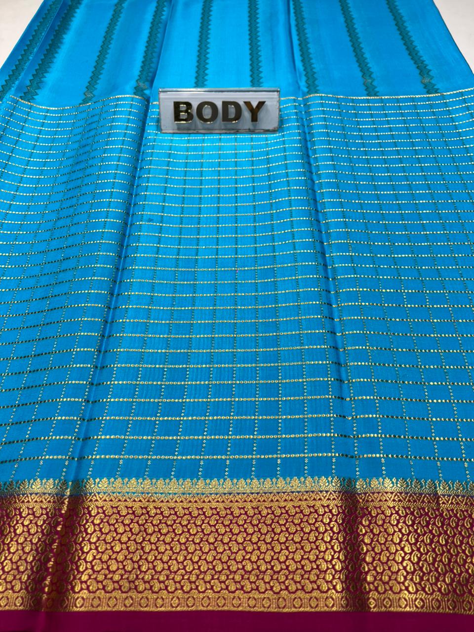 Pure Mysore Silk Saree.