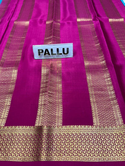 Pure Mysore Silk Saree.