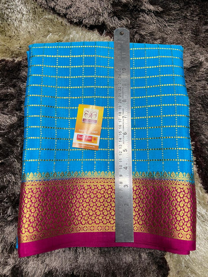 Pure Mysore Silk Saree.