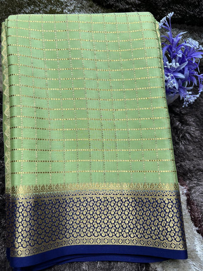 Pure Mysore Silk Saree.