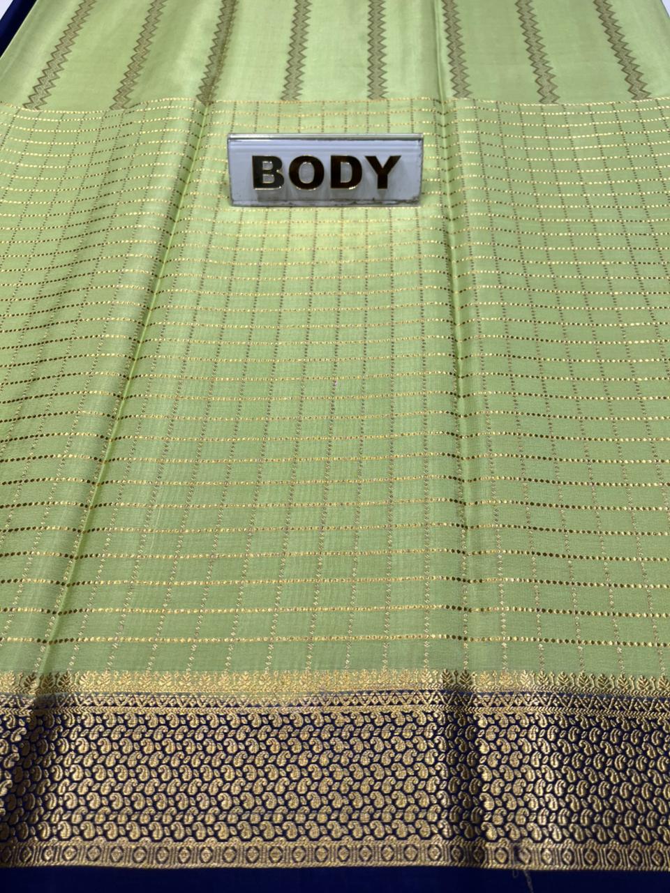 Pure Mysore Silk Saree.