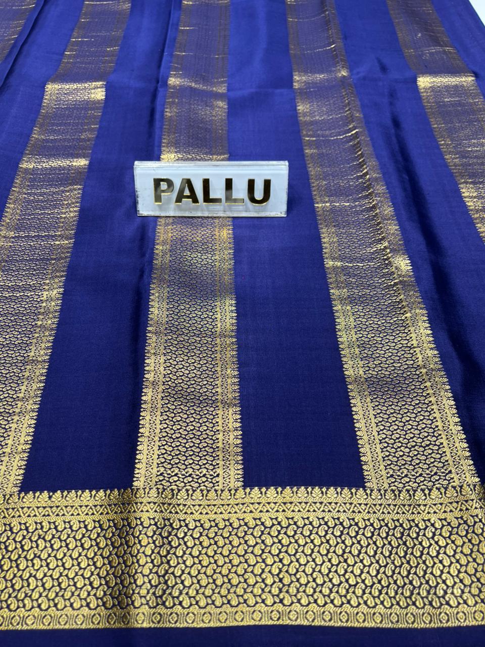 Pure Mysore Silk Saree.
