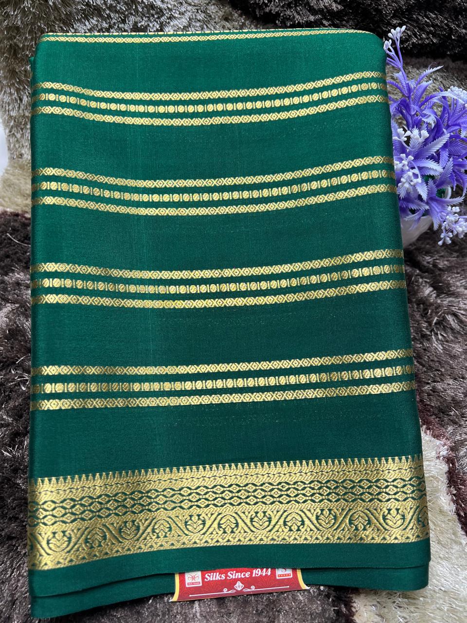 Pure Mysore Silk Saree.