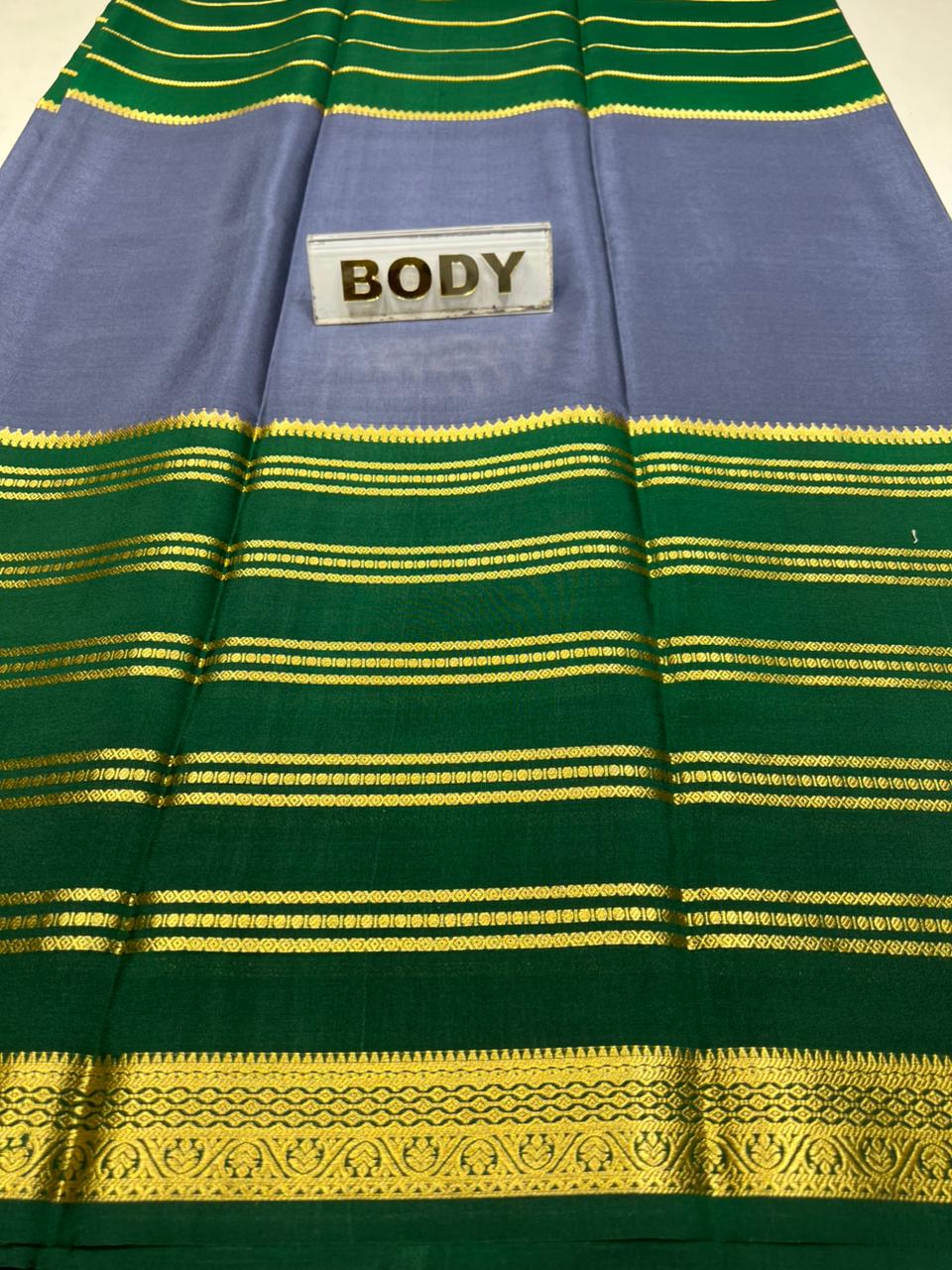 Pure Mysore Silk Saree.