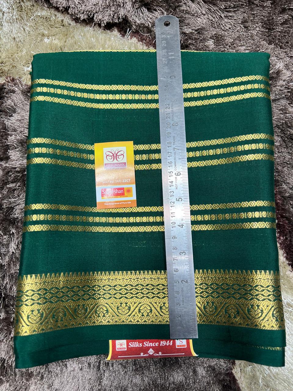 Pure Mysore Silk Saree.