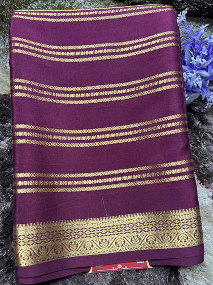 Pure Mysore Silk Saree.