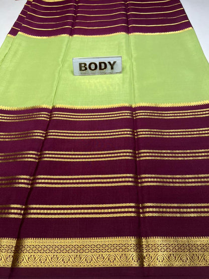 Pure Mysore Silk Saree.