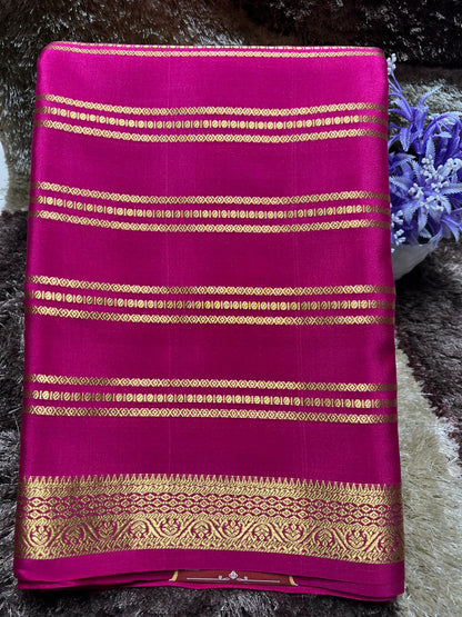 Pure Mysore Silk Saree.