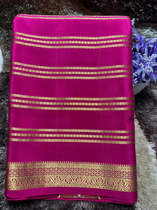 Pure Mysore Silk Saree.