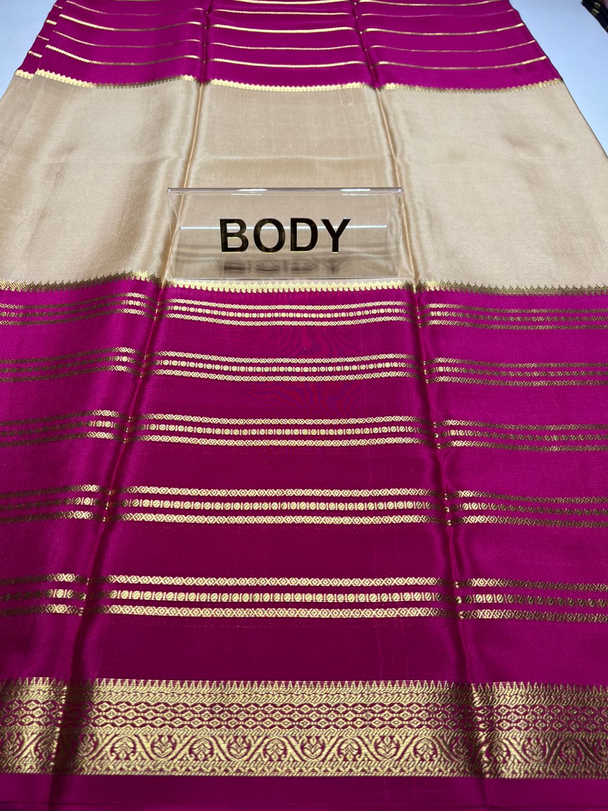Pure Mysore Silk Saree.