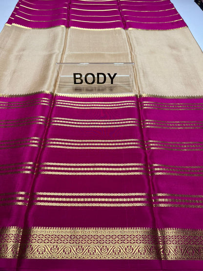 Pure Mysore Silk Saree.