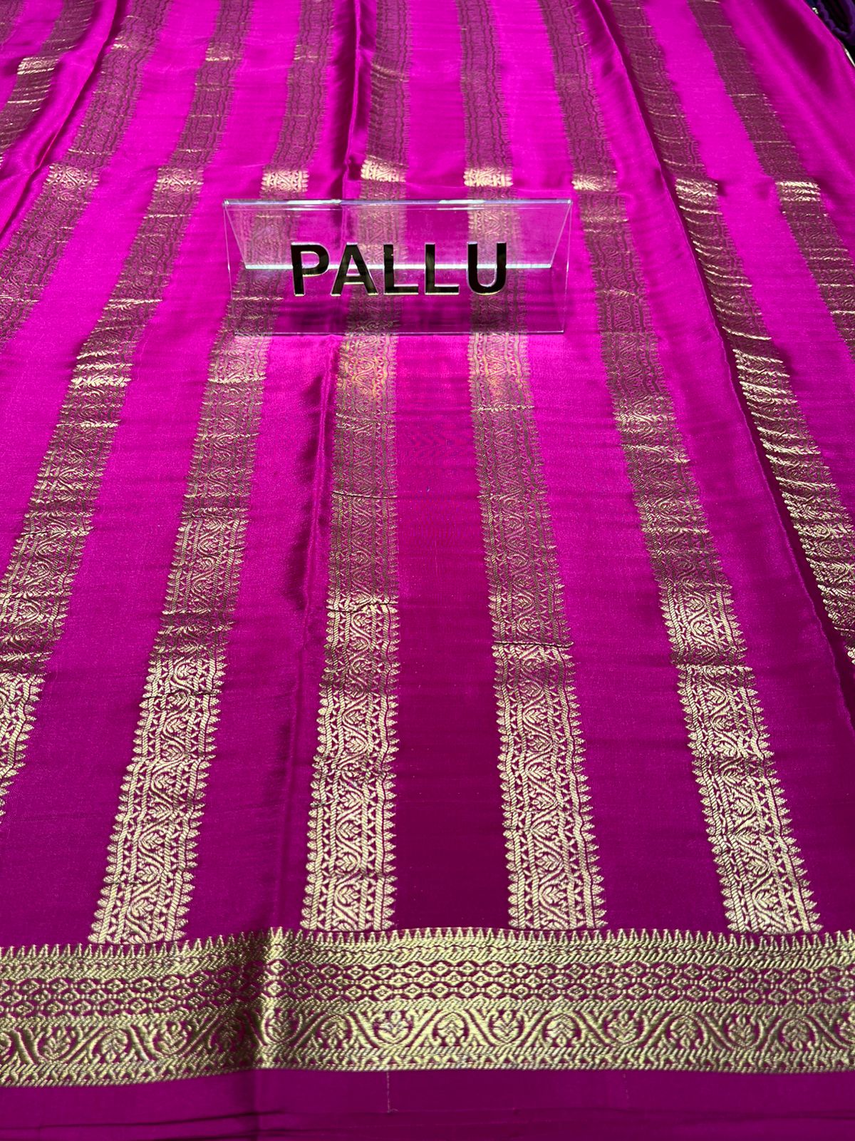 Pure Mysore Silk Saree.