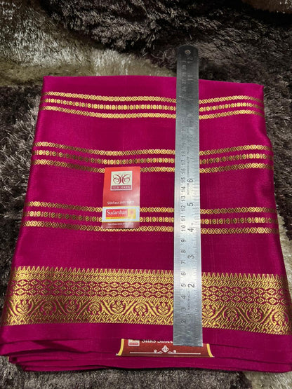 Pure Mysore Silk Saree.