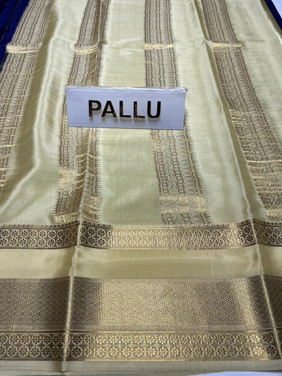 Pure Mysore Silk Saree.