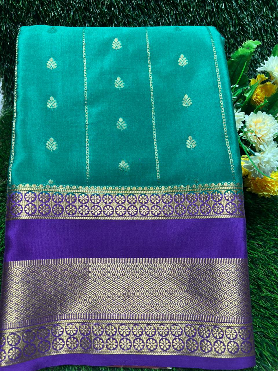 Pure Mysore Silk Saree.