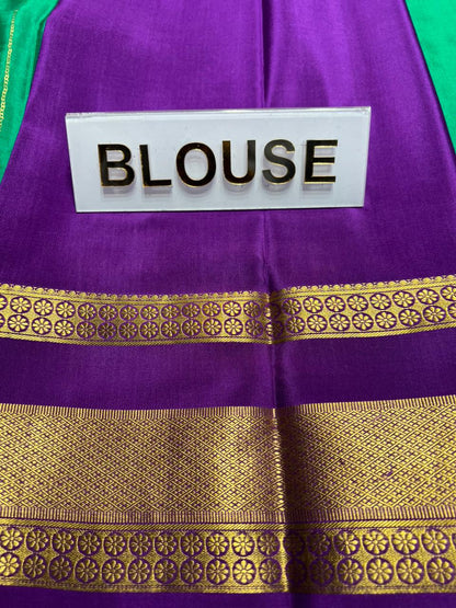 Pure Mysore Silk Saree.