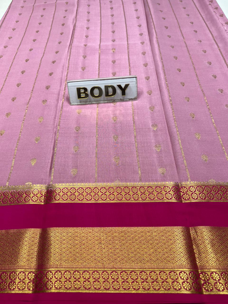 Pure Mysore Silk Saree.