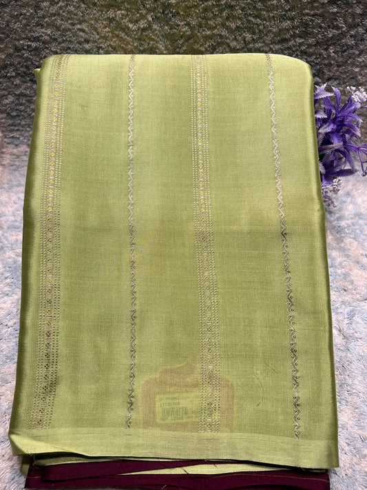 Pure Mysore Silk Saree.
