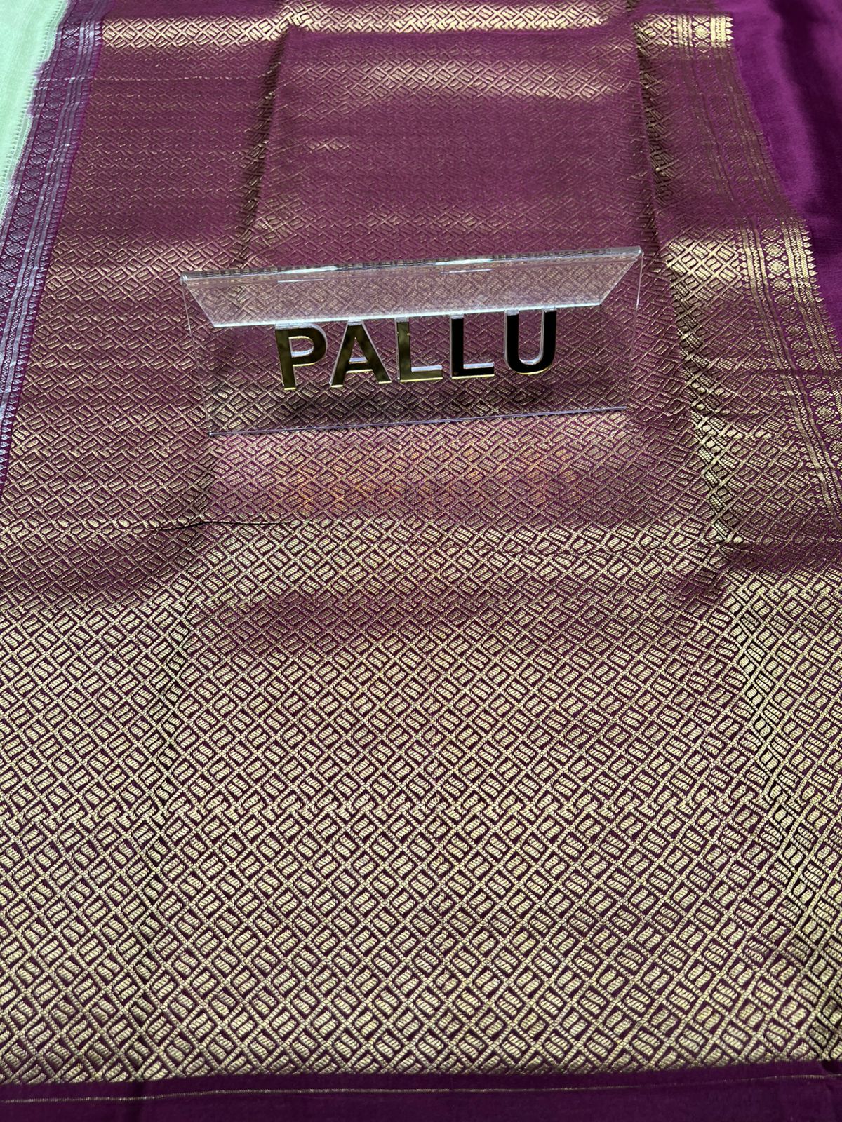 Pure Mysore Silk Saree.