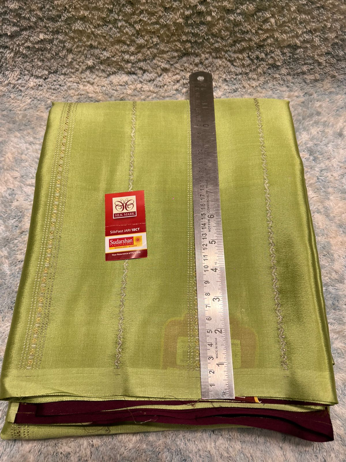 Pure Mysore Silk Saree.