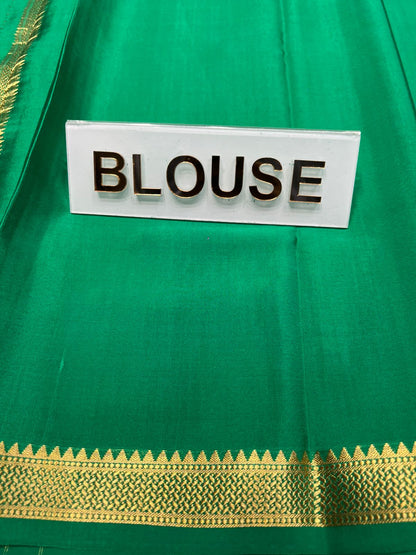 Pure Mysore Silk Saree.