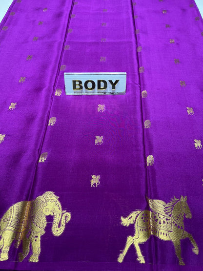 Pure Mysore Silk Saree.
