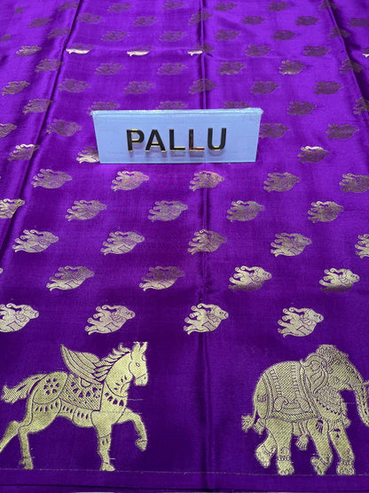 Pure Mysore Silk Saree.