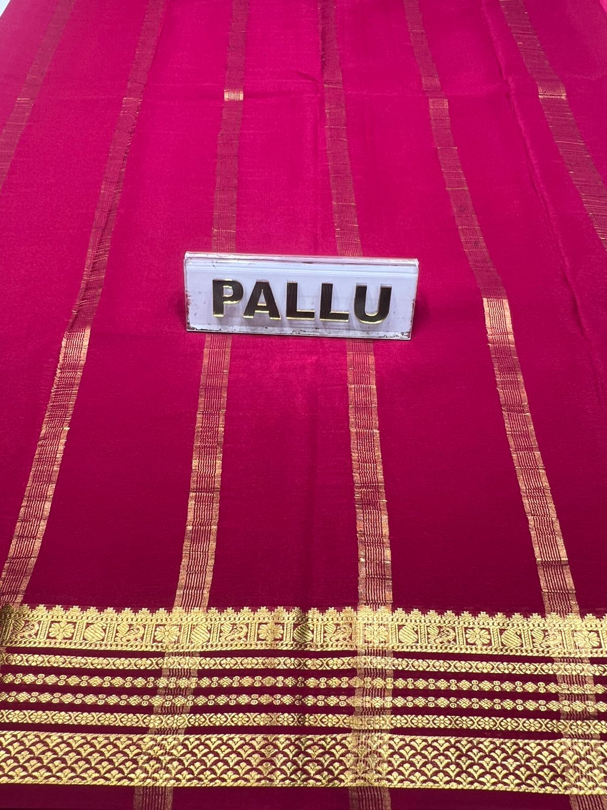 Pure Mysore Silk Saree ( 60Grams )