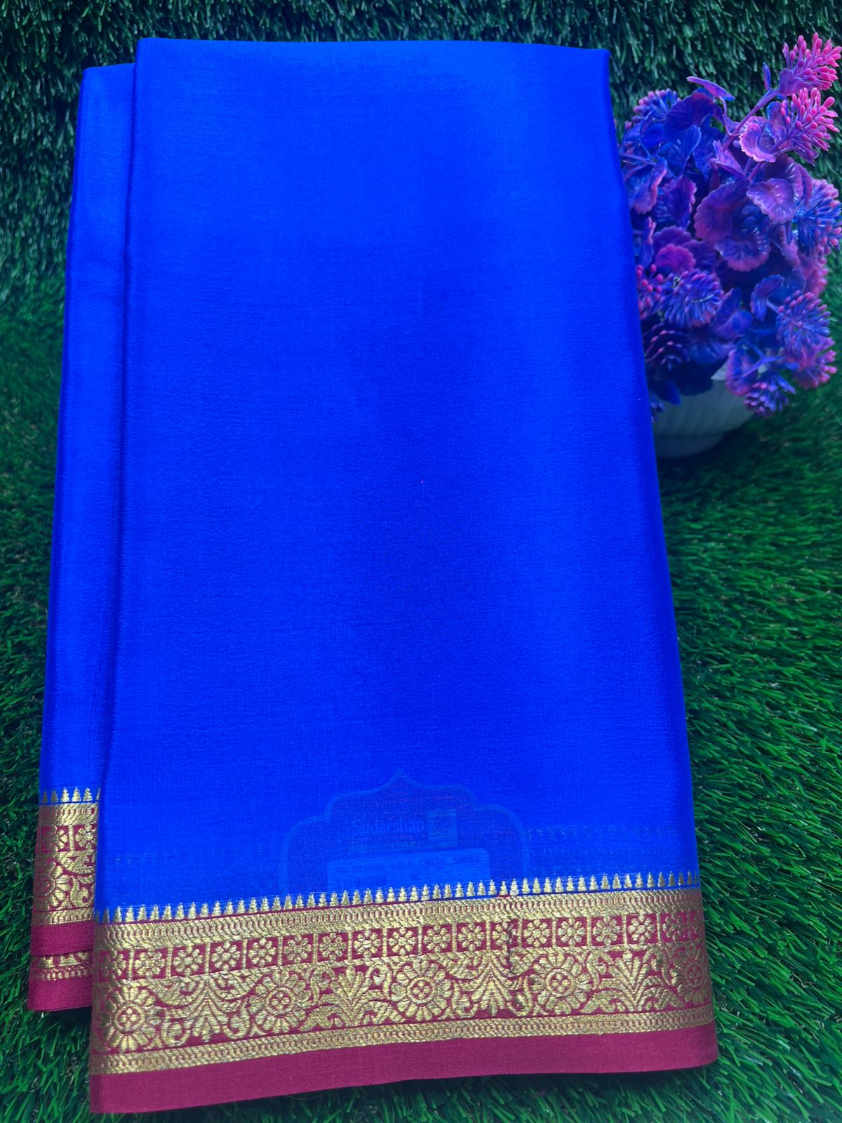 Pure Mysore Silk Saree ( 60Grams )