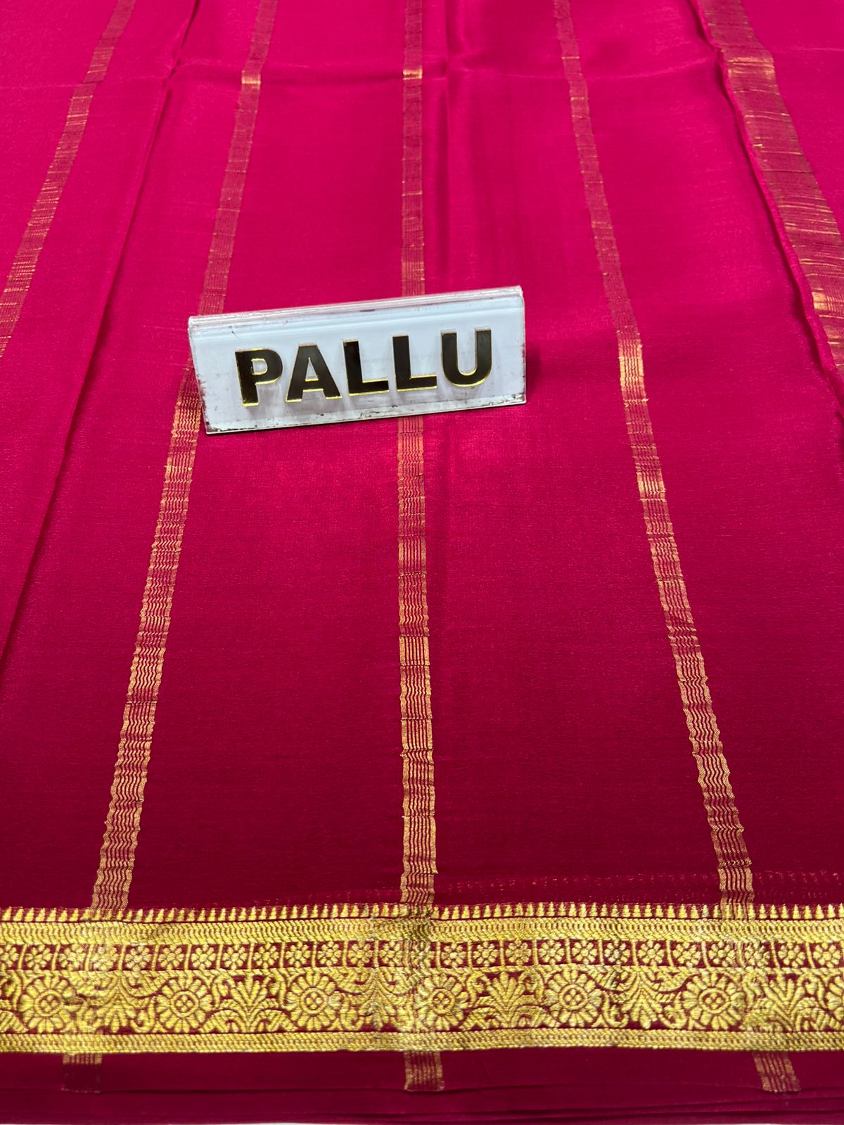Pure Mysore Silk Saree ( 60Grams )
