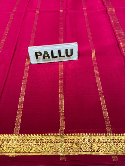 Pure Mysore Silk Saree ( 60Grams )