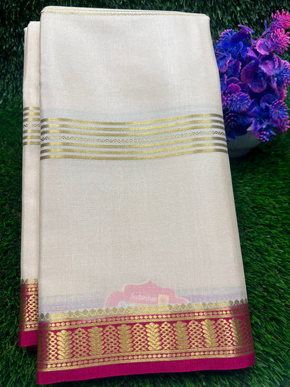 Pure Mysore Silk Saree ( 60Grams )