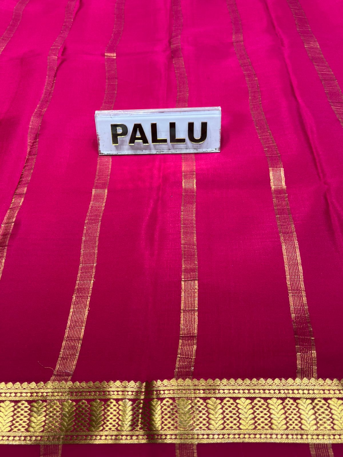 Pure Mysore Silk Saree ( 60Grams )