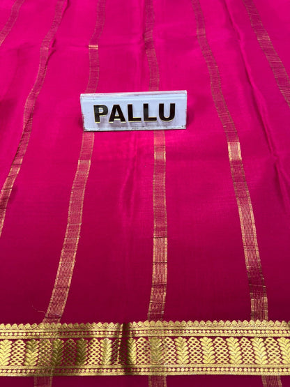 Pure Mysore Silk Saree ( 60Grams )