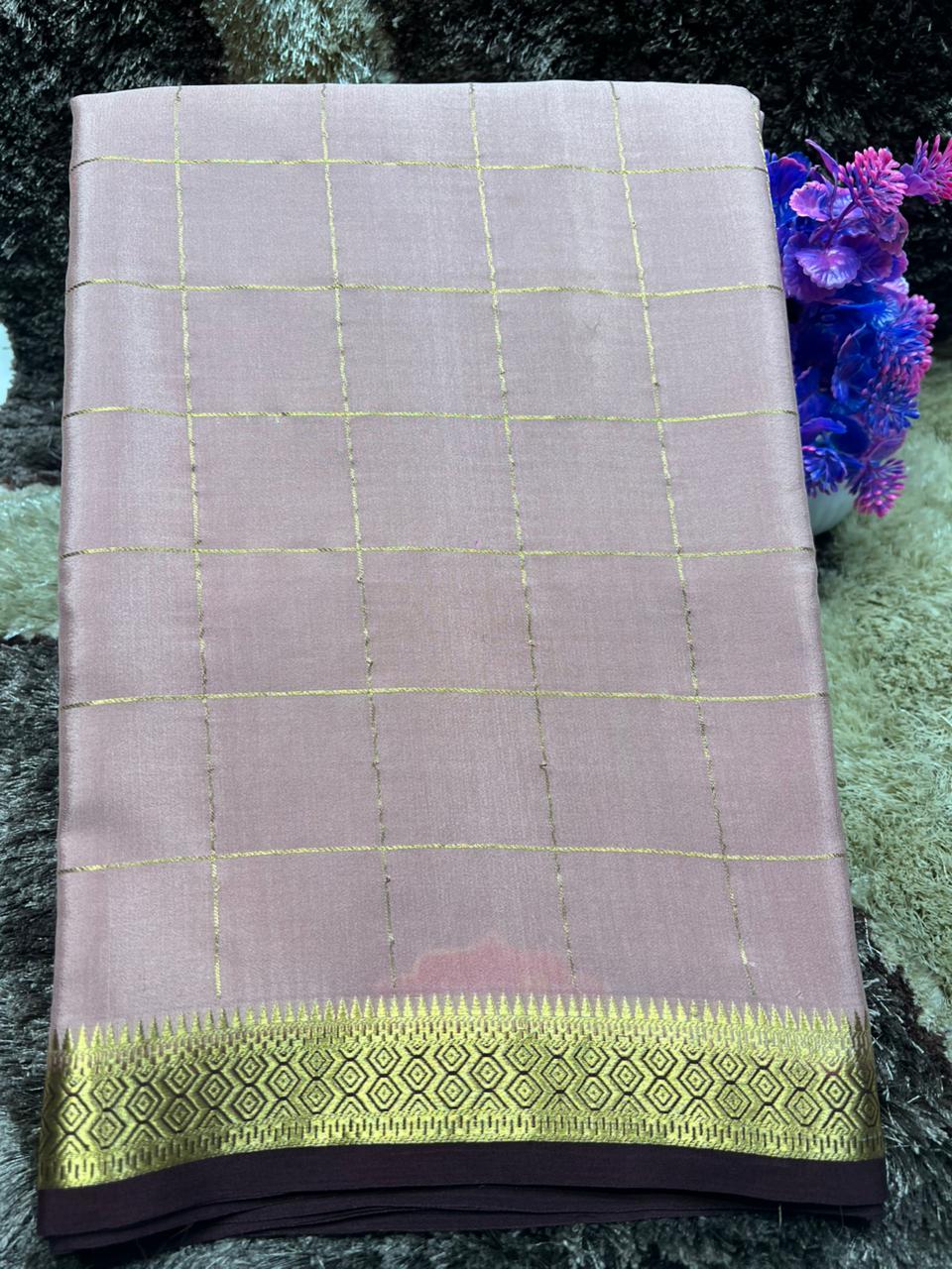 Pure Mysore Silk Saree.