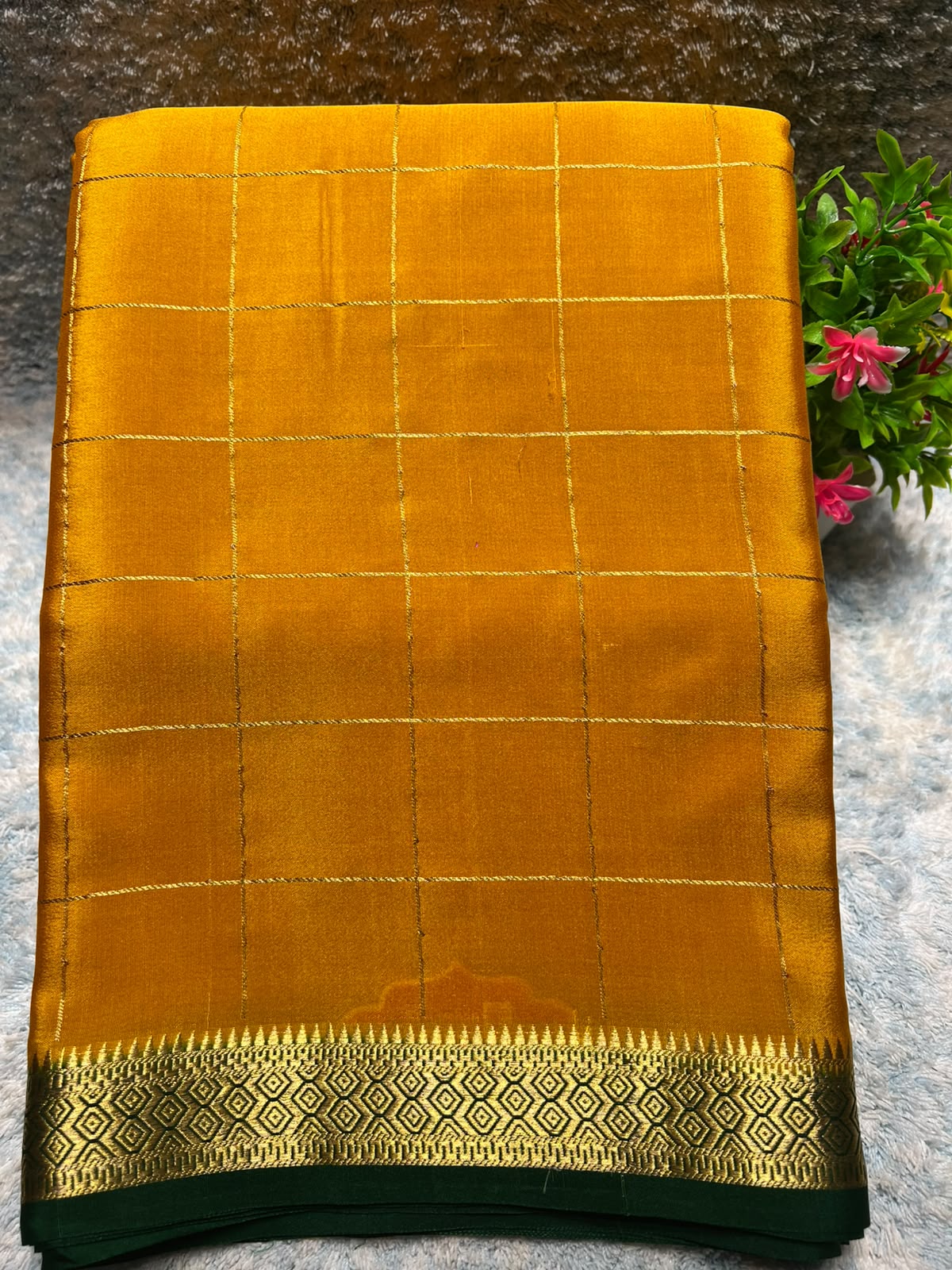 Pure Mysore Silk Saree.