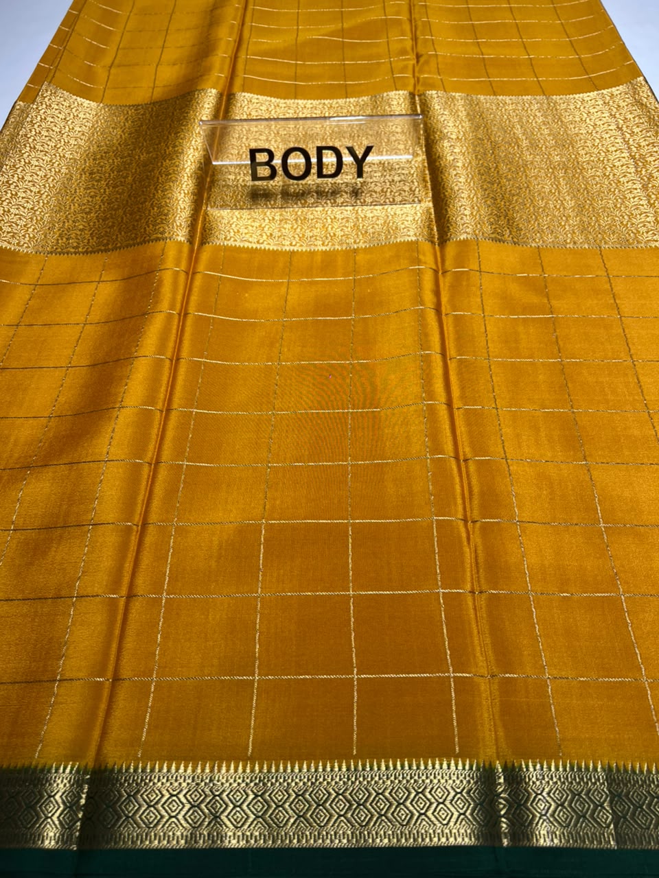 Pure Mysore Silk Saree.