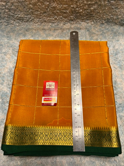 Pure Mysore Silk Saree.