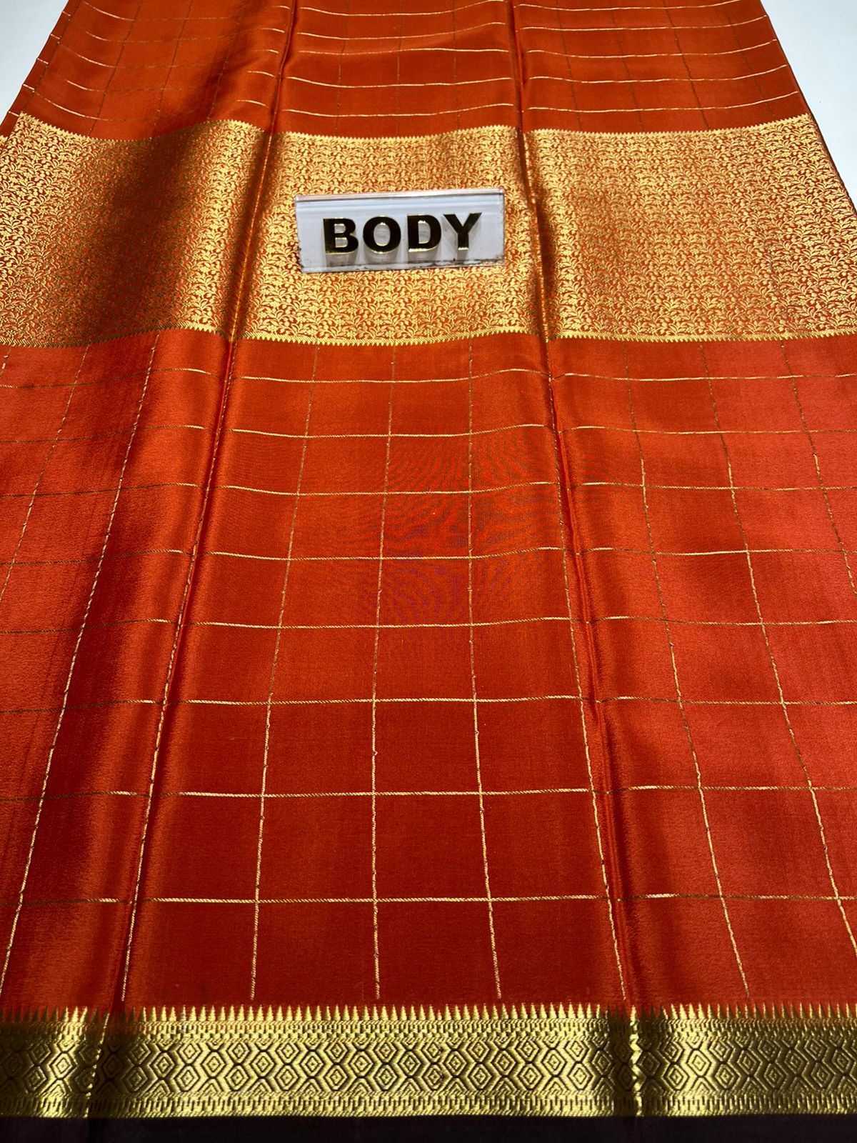 Pure Mysore Silk Saree.
