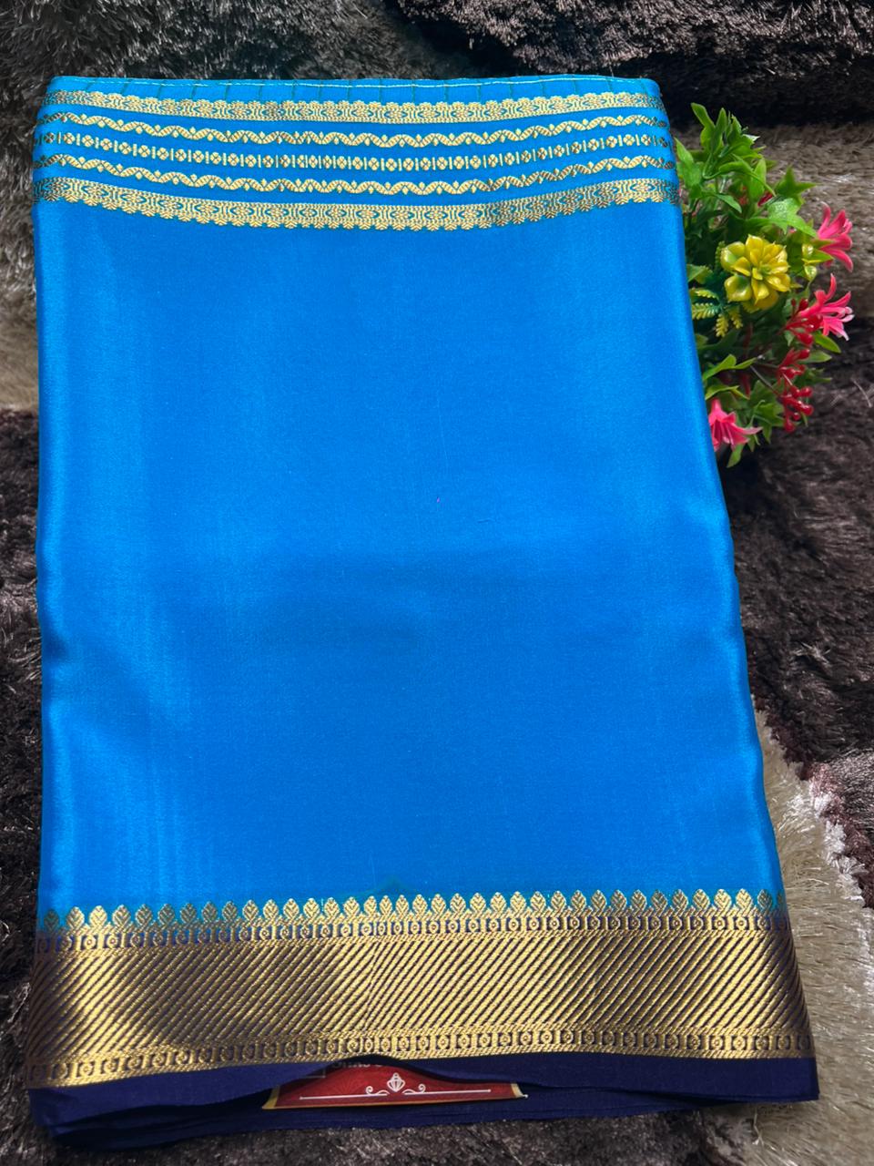 Pure Mysore Silk Saree.