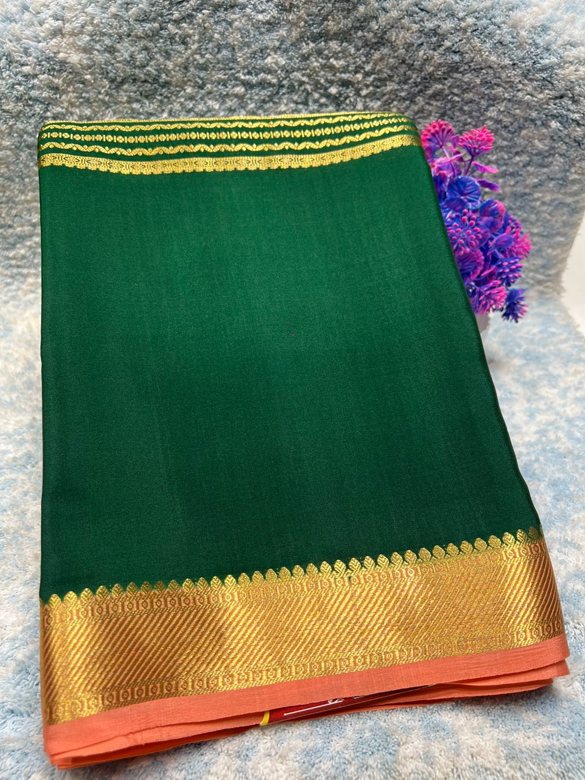 Pure Mysore Silk Saree.