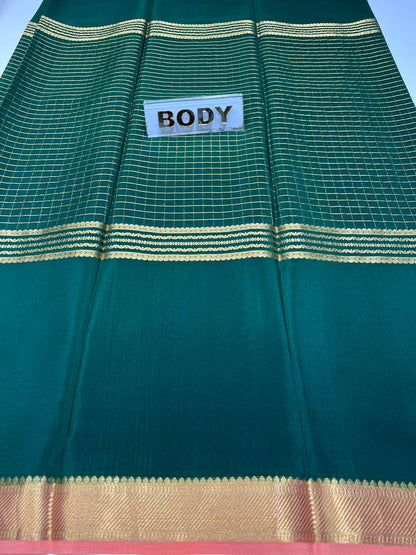 Pure Mysore Silk Saree.