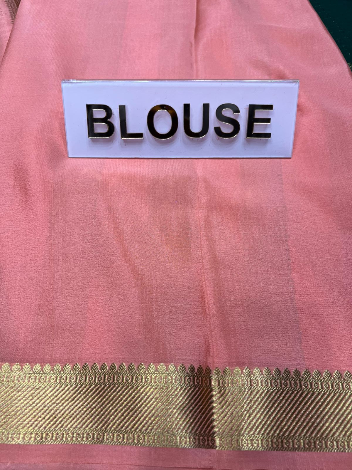 Pure Mysore Silk Saree.