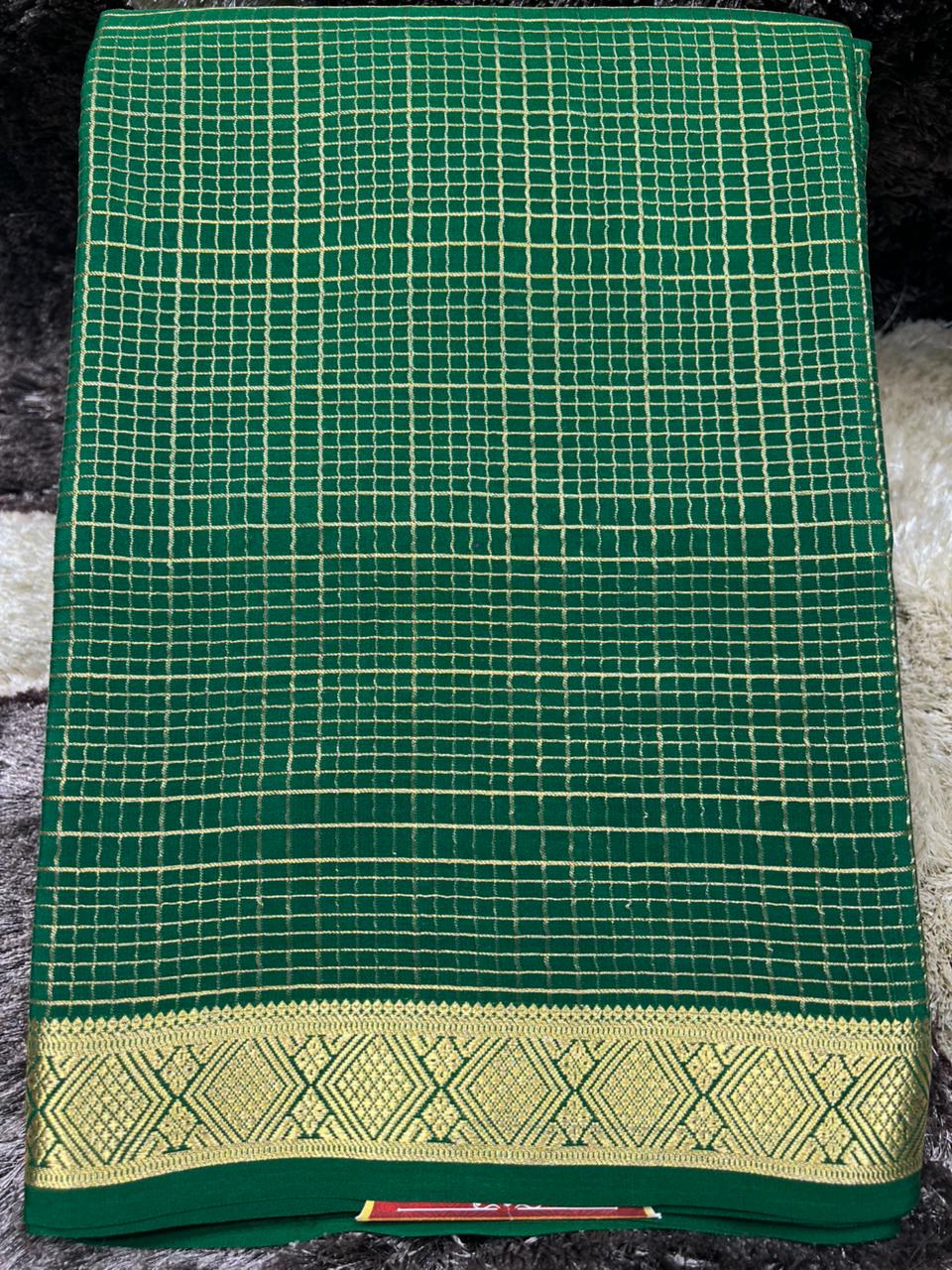 Pure Mysore Silk Saree.