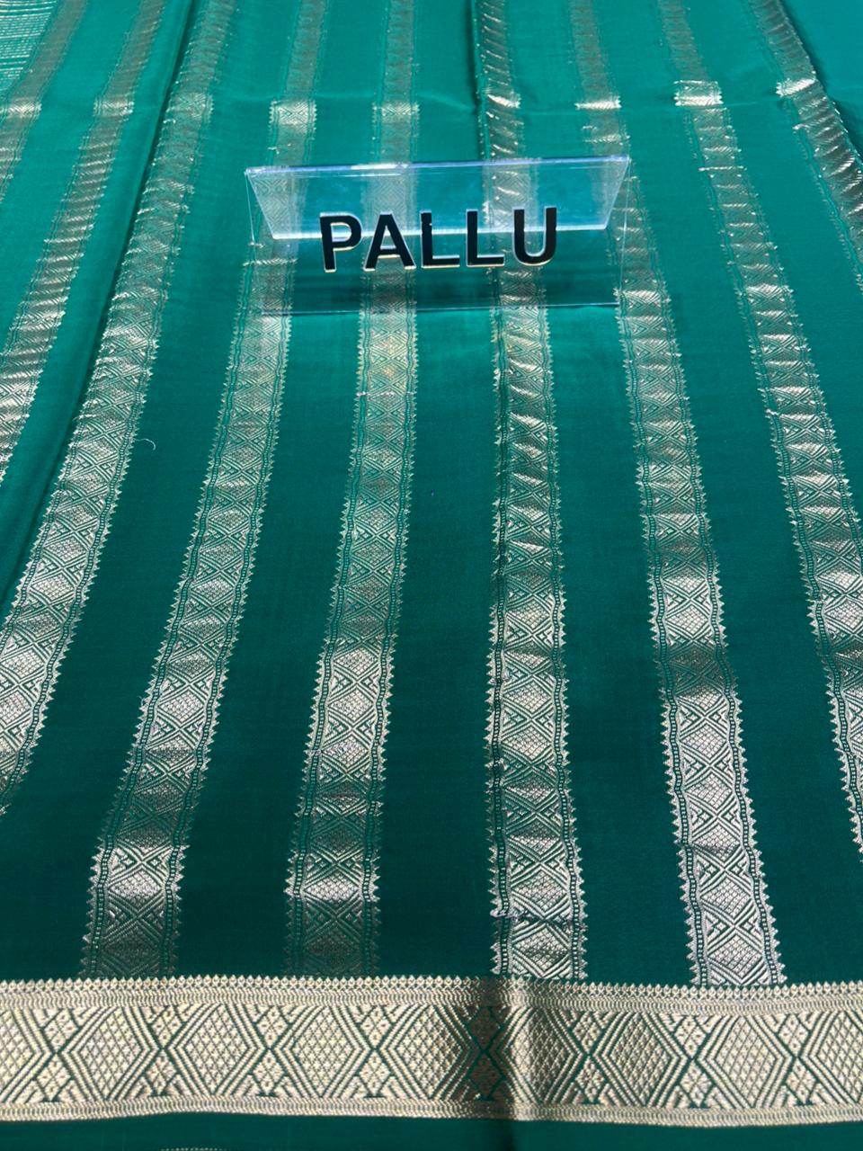 Pure Mysore Silk Saree.